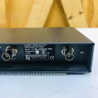 Sennheiser EW300 G2 EM300 True Wireless Diversity Receiver 740-772 MHz - READ image 9