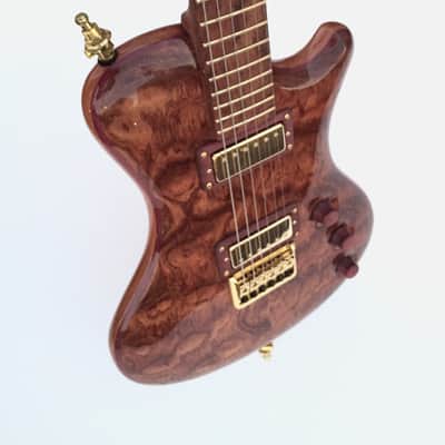 Anu Custom Shop Eyra Bubinga Cedar Purple Heart image 4
