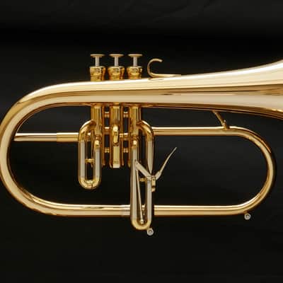 Brand New Adams Sonic Flugelhorn in Gold Lacquer! image 3