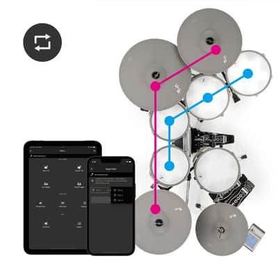 EFNOTE 3X Electronic Drum Kit image 14