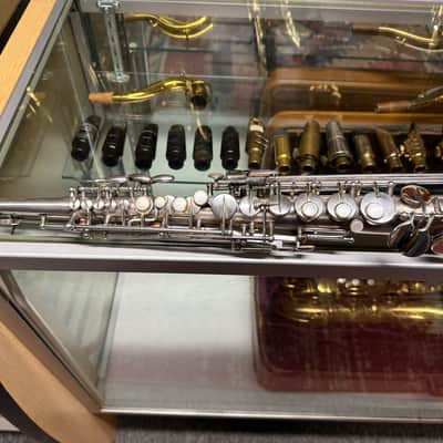 Selmer Model 26 Silver Soprano Saxophone FULL OVERHAUL PAD JOB! image 14