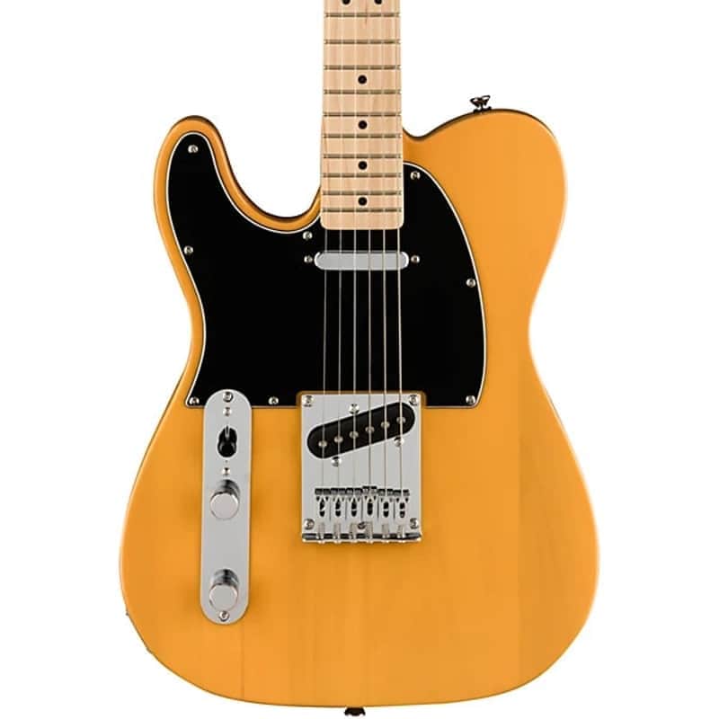 Squier Affinity Series Telecaster Left-Handed with Top-Loader Bridge 2012 - 2021 - Butterscotch Blonde image 1