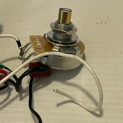 2020's Era MIM Charvel San Dimas Pro Mod So Cal Guitar Complete Electronics Wiring Volume Pot Jack image 5
