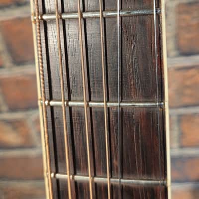 Vintage 1960s Harmony H1260 Sovereign Refinished Sunburst - Neck Set $ Repaired Cracks image 4