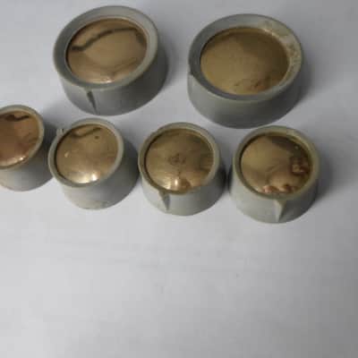 Heathkit Tube preamp knobs 1950's image 2