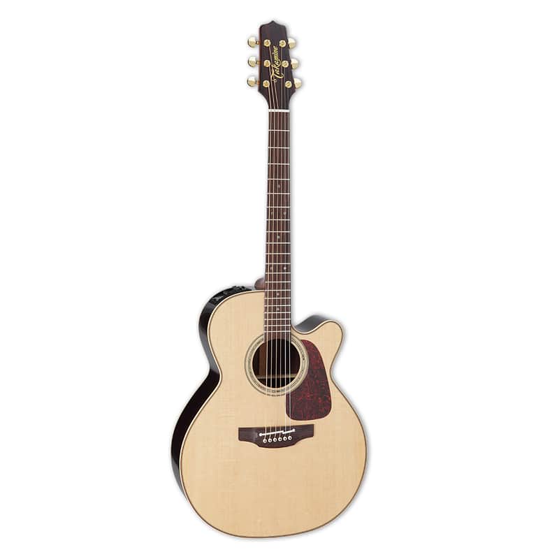 Takamine P7NC NEX Cutaway Acoustic Electric Guitar With Case, Natural Gloss image 1