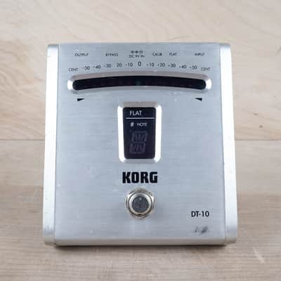 Korg DT-10 Chromatic Pedal Tuner Silver image 6