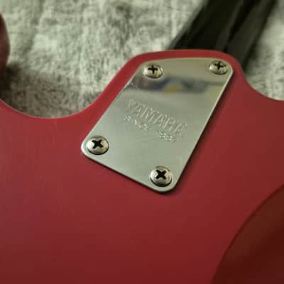 1988 Yamaha RBX200 w/ DiMarzio Pickup - OHSC - Candy Apple Red - Black Gloss Neck - 4-String Bass image 11