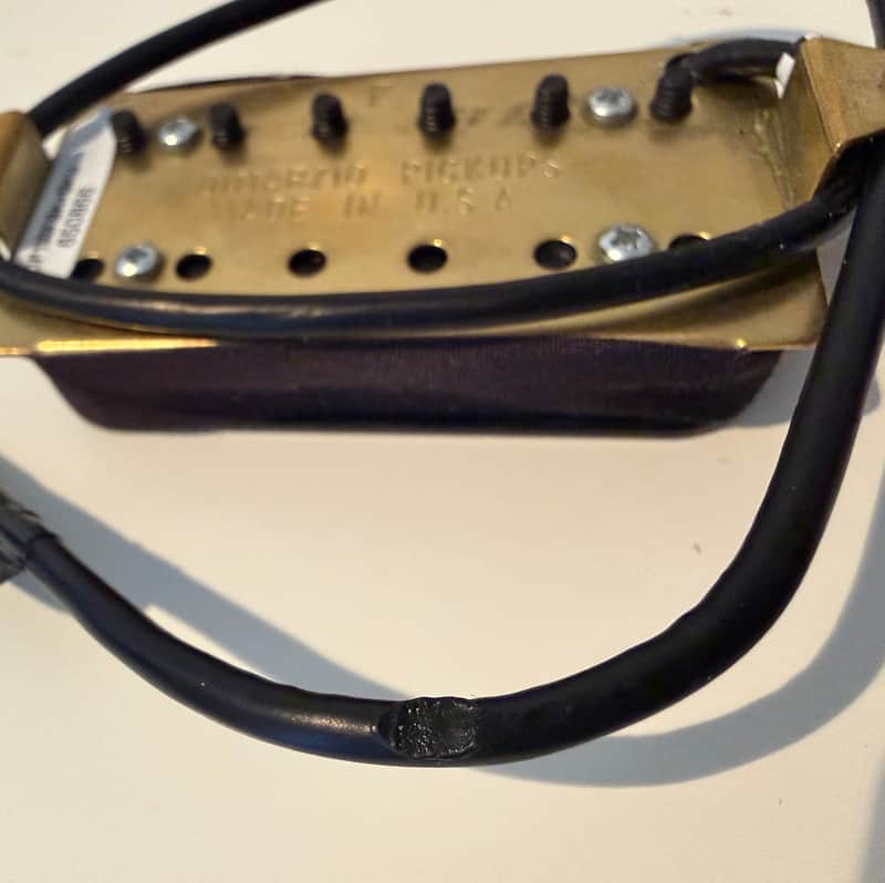 DiMarzio DP193FBK Air Norton F-Spaced Humbucker 2010s - Black | Reverb