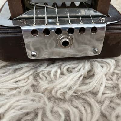Vintage 1946 Fender Deluxe Organ Button Dark Mahogany Lap Steel Electric Guitar 1940s '40s image 6