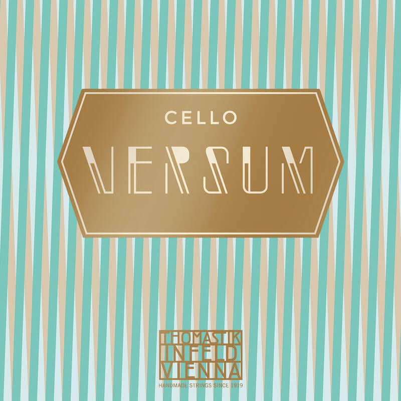 Thomastik-Infeld VE41 Versum Multialloy Wound Carbon Steel Core 4/4 Cello String - A (Medium) image 1