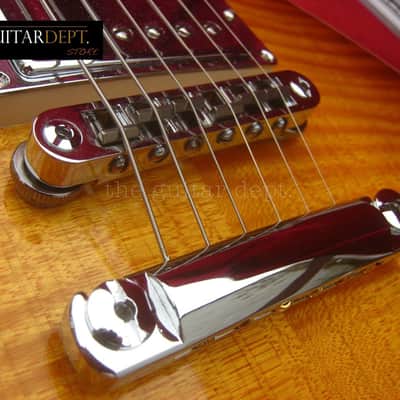 ♚SUPERB♚2017 GIBSON LES PAUL TRADITIONAL HP♚HONEYBURST AAA♚Mother Pearl♚Standard image 24
