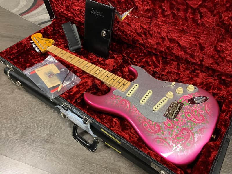Fender Masterdesign '69 Stratocaster Journeyman Pink Paisley Custom Shop image 1