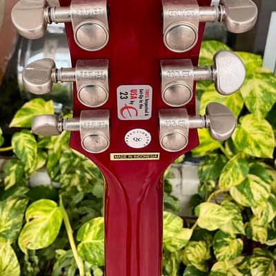 Epiphone Nighthawk Custom Reissue- Fireburst w/ O.H.S.C. image 7