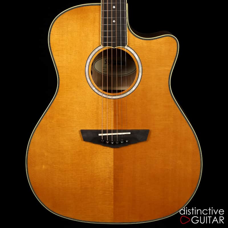 D'Angelico Excel Gramercy - Vintage Natural with Fishman Preamp image 1