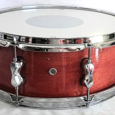 MARTIAL PERCUSSION CUSTOM SNARE DRUM 14 X 5.5" 8 LUGS 2023 - GALA APPLE LACQUER FREE SHIP CUSA! image 3
