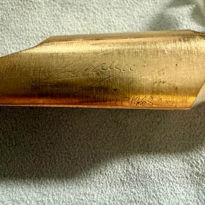 Tenor Mouthpiece Lebayle 7 goldplated  2004 - Gold plated image 4