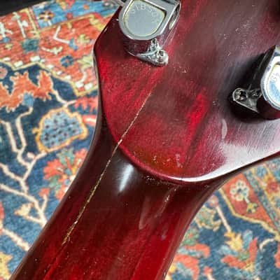 *Video* 1976 Gibson Hummingbird Jumbo Acoustic Wine Red Norlin Era w/OHSC & Hang Tags image 23