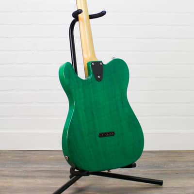 Preowned 1992 G&L ASAT Classic (Made in USA) w/ SKB Hardshell Case - Clear Forest Green image 8