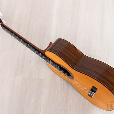 1979 Hakusui Imai C10 Vintage Classical Guitar, Spruce + Rosewood w/ Case image 14