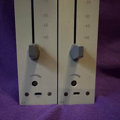 Ultra-rare! Pair vintage RFT RFZ KV Channelstrip East German V676! Fully discrete, transformer balanced, insane 80dB Gain for ribbons! MV810 successor! image 4