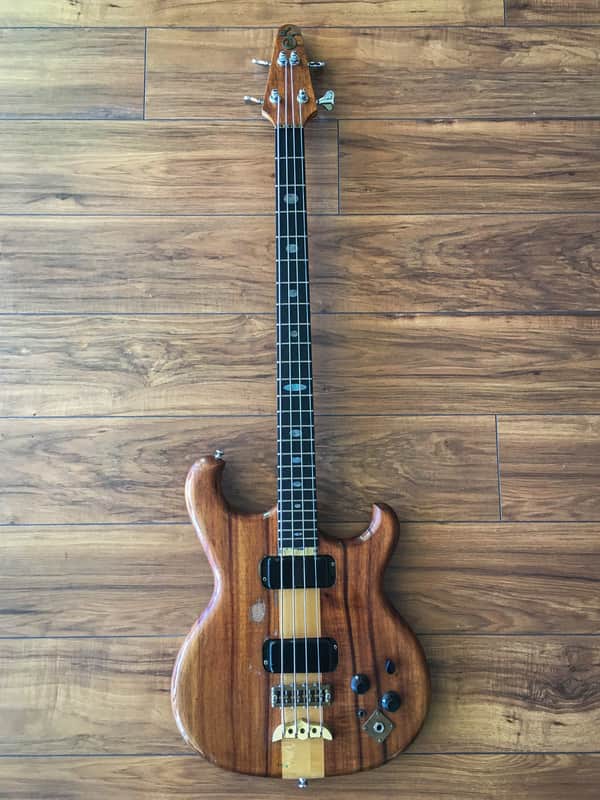 Alembic Spoiler 1982 Vintage Bass w/original case image 1