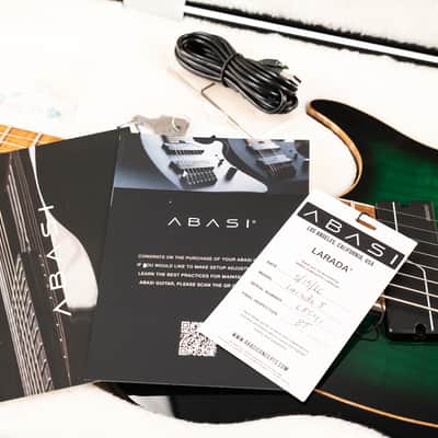 Abasi Larada 8 Custom Emerald Green image 17