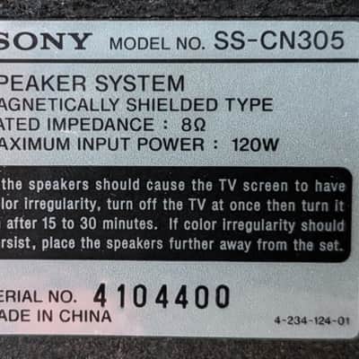 Sony SS-CN305 Centre Speaker Home Theatre Center Channel HiFi Audio High Power image 8