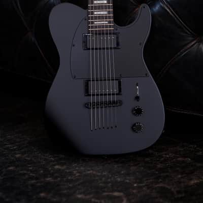 Jericho Guitars Fusion Blacktop 7 String Baritone 2026 - Black Satin image 3