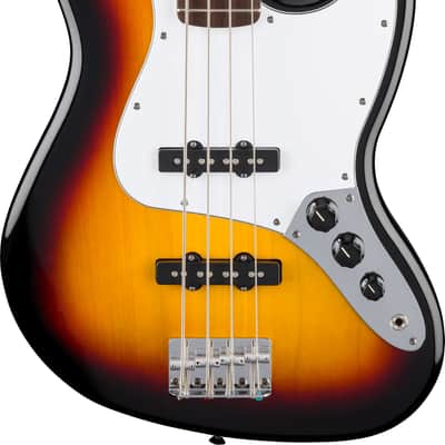 FENDER - Standard Jazz Bass  Laurel Fingerboard  White Pickguard  3-Color Sunburst - 0266840500 image 3