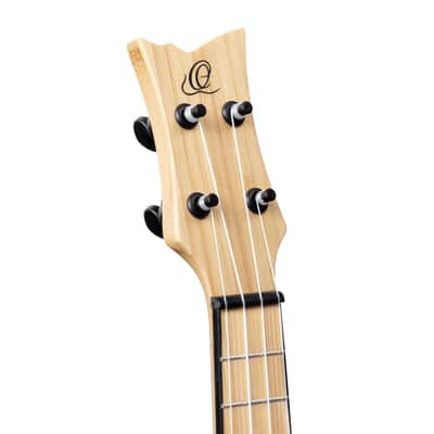 Ortega RUNAB-CC Bamboo Series Solid Bamboo Top & Neck 4-String Concert Acoustic-Electric Ukulele w/Gig Bag image 14