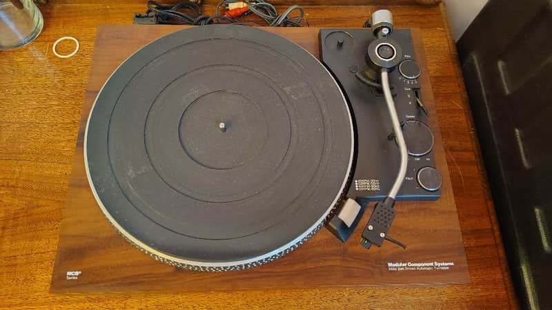 MCS 6502 (Modular Component Systems) turntable in excellent condition - 1980's image 1