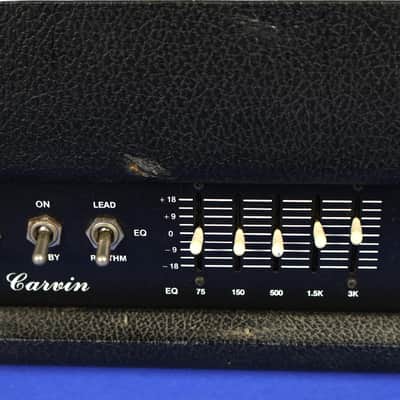 Carvin X-100 Tube Guitar Amp Head w/ FS-36 Footswitch image 5