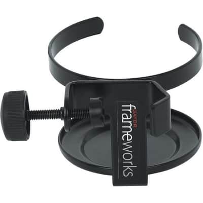 Gator Frameworks GFW-SINGLECUP Single Cup Beverage Holder Mount for Mic Stand image 4