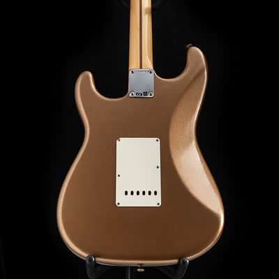 Used Fender Custom Shop '57 Reissue Stratocaster Firemist Gold Journeyman Relic image 18