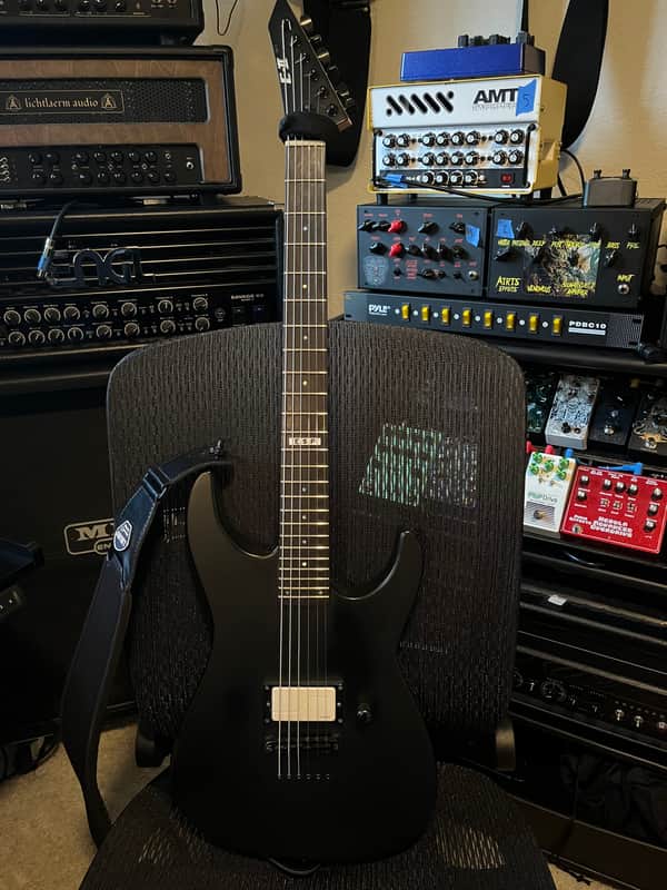 ESP E-II M-I Thru NT 2014 - Present - Black Satin image 1