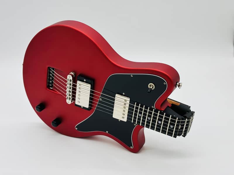 Ciari Travel Guitars Ascender Standard 2026 HH Rampart Red 2nd with Free Backpack! image 1