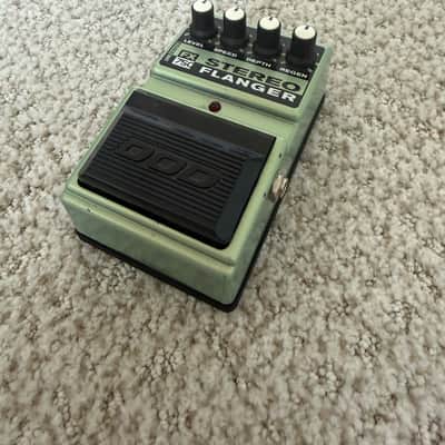 DOD FX75C Stereo Flanger 1990s - Green image 3