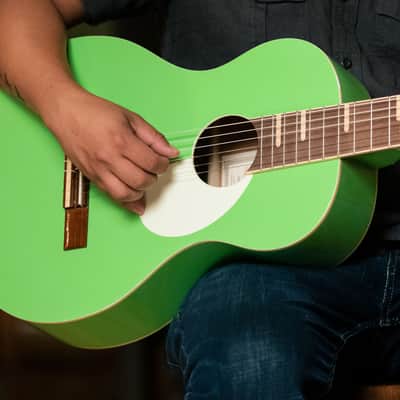 ORTEGA Gaucho Series 4/4 Konzertgitarre 6-String - Green Apple + Gigbag image 16