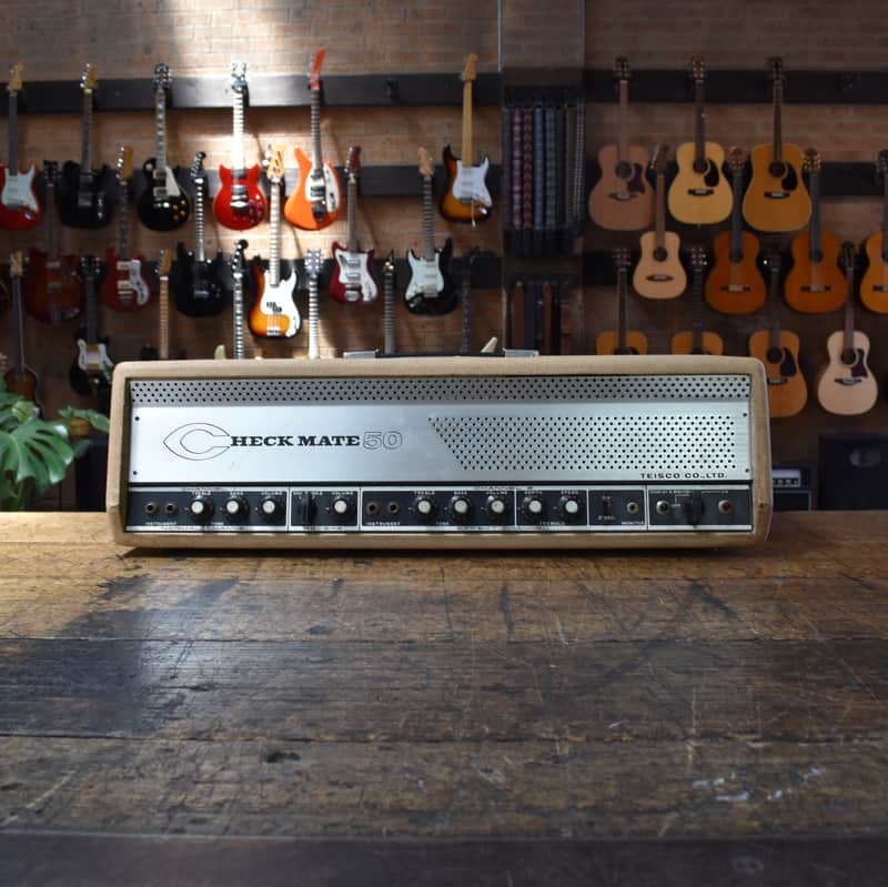 Teisco Checkmate 50 Tube Head 1960's image 1