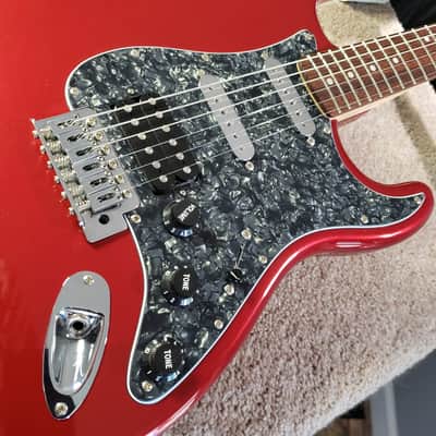 2019 Squire SSH Stratocaster, Fully Restored, with Hardshell Case; like new. image 1