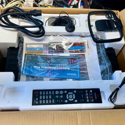 Denon AVR-X2200W 7.2 Ch 4K Ultra HD BT Atmos Receiver Remote Mic Antennas Box; Tested image 22
