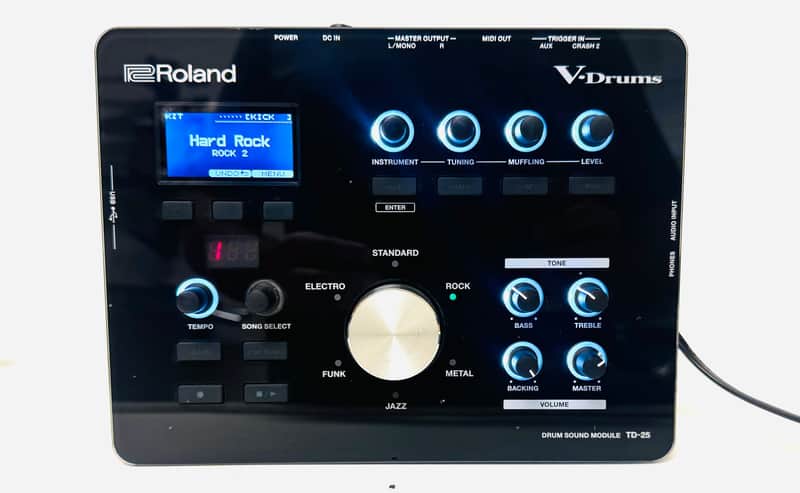 Roland TD-25 Module With Trigger Cables TD25 image 1