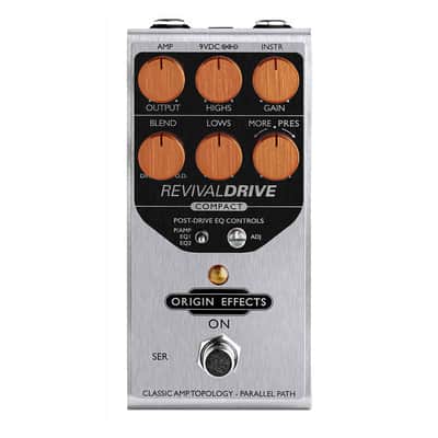 Origin Effects RevivalDRIVE Compact Overdrive Pedal image 1