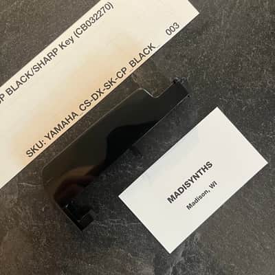 ORIGINAL Yamaha Replacement Black Key (CB032270) for CS70M, CS5, CS15, CS15D, CS20, CS20M, CS40M, DX9, DX21, DX27, DX27S, SK20, SK30, CP10, CP11, CE20, PS10, PS20, YK10, and more image 2