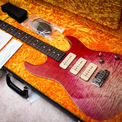 TOM ANDERSON USA Drop Top Hollow Quilt Wakesurf " Strawberry Shortcake + Ziricote" (2023) image 1