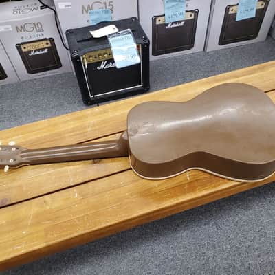 Emenee Western Guitar  vintage antique toy guitar with 3D graphics image 14