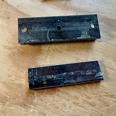 1948 Gibson Lap Steel Guitar Bridge + Nut - Vintage Electric Guitar 40’s 50’s image 3