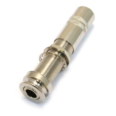 EP-4PJ-N Nickel 4-pin Endpin Jack for Acoustic Guitar/Bass w/Fishman Preamp