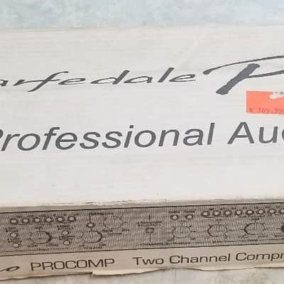 Wharfedale Pro Procomp Two Channel Compressor Limiter/Gate new in box image 5